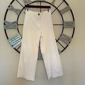 Ann Taylor Wide Leg Crop Pants (Size 6)
